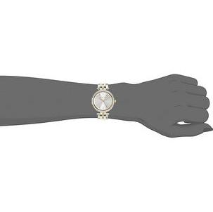  Shop Authentic Michael Kors Darci Silver Dial Two Tone Steel Strap Watch for Women - MK3405 - Luxxuri