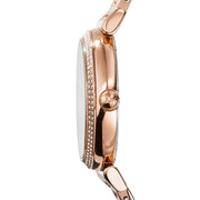  Shop Authentic Michael Kors Catlin Black Dial Rose Gold Steel Strap Watch for Women - MK3339 - Luxxuri