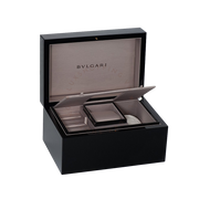  Shop Authentic Bvlgari Divas Dream Quartz Diamonds Black Dial Black Leather Strap Watch for Women - DREAM102841 - Luxxuri