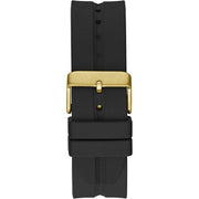  Shop Authentic Guess Leo Multifunction Black Dial Black Silicone Strap Watch For Men - GW0637G2 - Luxxuri