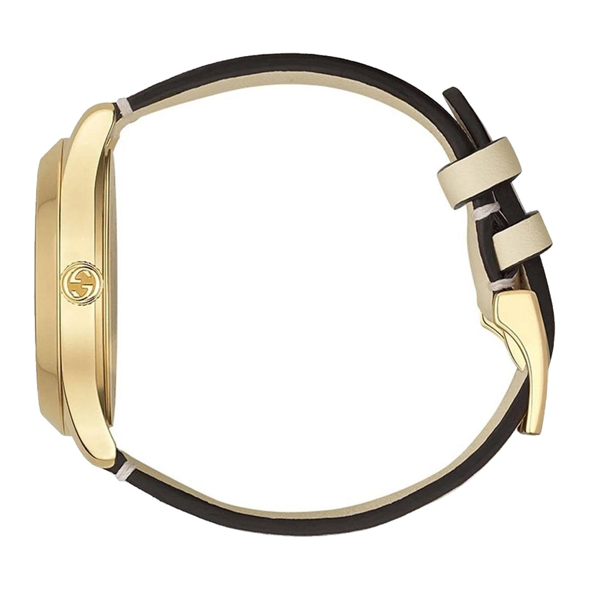  Shop Authentic Gucci G Timeless White Dial White Leather Strap Watch For Women - YA1264096 - Luxxuri