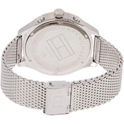  Shop Authentic Tommy Hilfiger Gavin Chronograph Quartz Grey Dial Silver Mesh Bracelet Watch for Men - 1791466 - Luxxuri