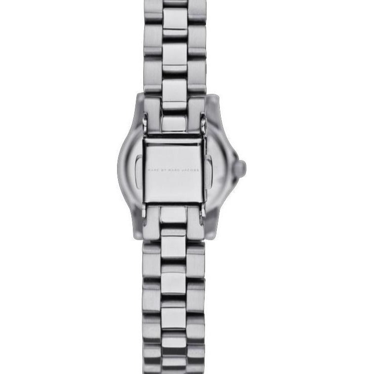  Shop Authentic Marc Jacobs Henry Dinky Silver Dial Silver Steel Strap Watch for Women - MBM3198 - Luxxuri
