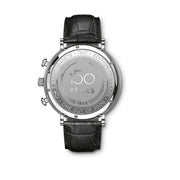  Shop Authentic IWC Portofino Chronograph Blue Dial Black Leather Strap Watch for Men - IW391023 - Luxxuri