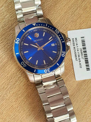  Shop Authentic Movado Series 800 Blue Dial Silver Steel Strap Watch For Men - 2600137 - Luxxuri