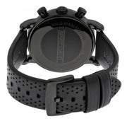  Shop Authentic Emporio Armani Luigi Chronograph Black Dial Black Leather Strap Watch For Men - AR1737 - Luxxuri