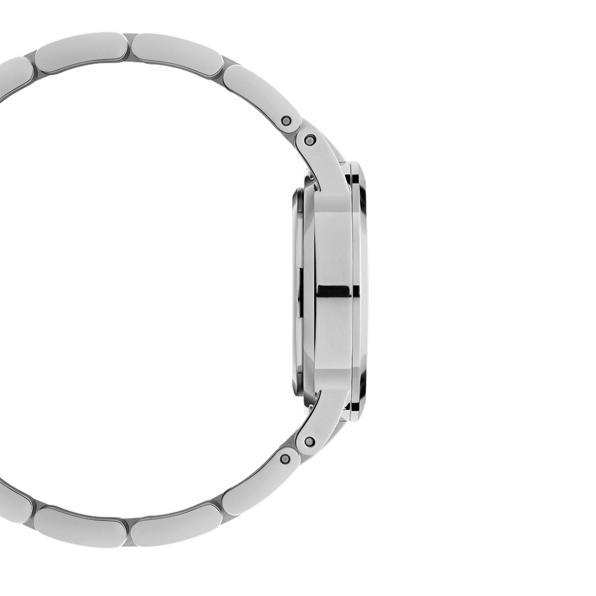  Shop Authentic Daniel Wellington Iconic Link Unitone Silver Dial Silver Steel Strap Watch For Women - DW00100402 - Luxxuri