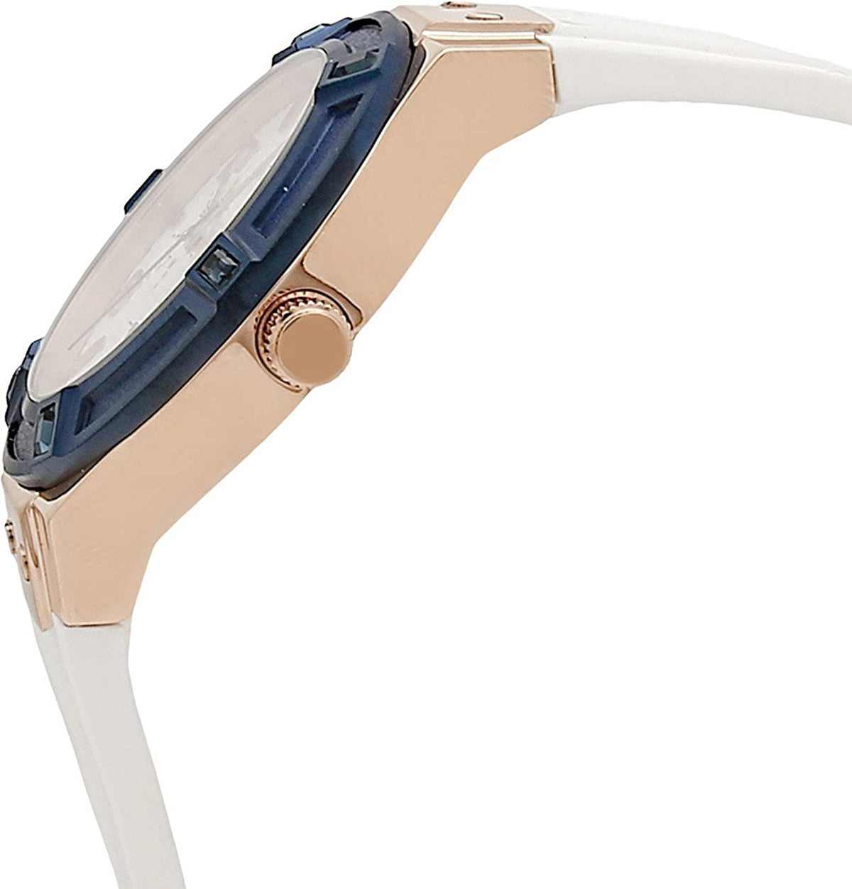  Shop Authentic Guess Jet Setter White Dial White Rubber Strap Watch for Women - W0564L1 - Luxxuri