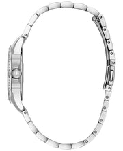  Shop Authentic Bulova Crystal Collection Blue Mother of Pearl Dial Silver Steel Strap Watch for Women - 96L238 - Luxxuri