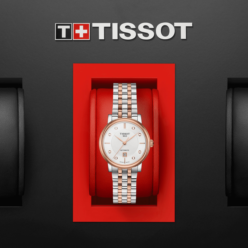  Shop Authentic Tissot T Classic Carson Premium Diamonds White Dial Two Tone Steel Strap Watch for Women - T122.207.22.036.00 - Luxxuri