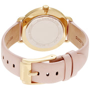  Shop Authentic Michael Kors Portia Quartz White Dial Pink Leather Strap Watch For Women - MK2659 - Luxxuri
