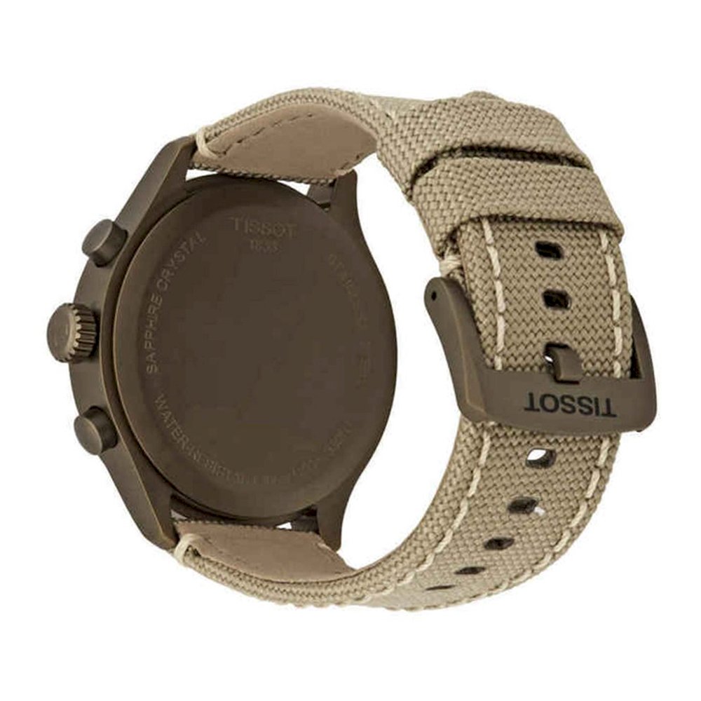  Shop Authentic Tissot Chrono XL Beige Diag Beige NATO Strap Watch For Men - T116.617.37.267.01 - Luxxuri