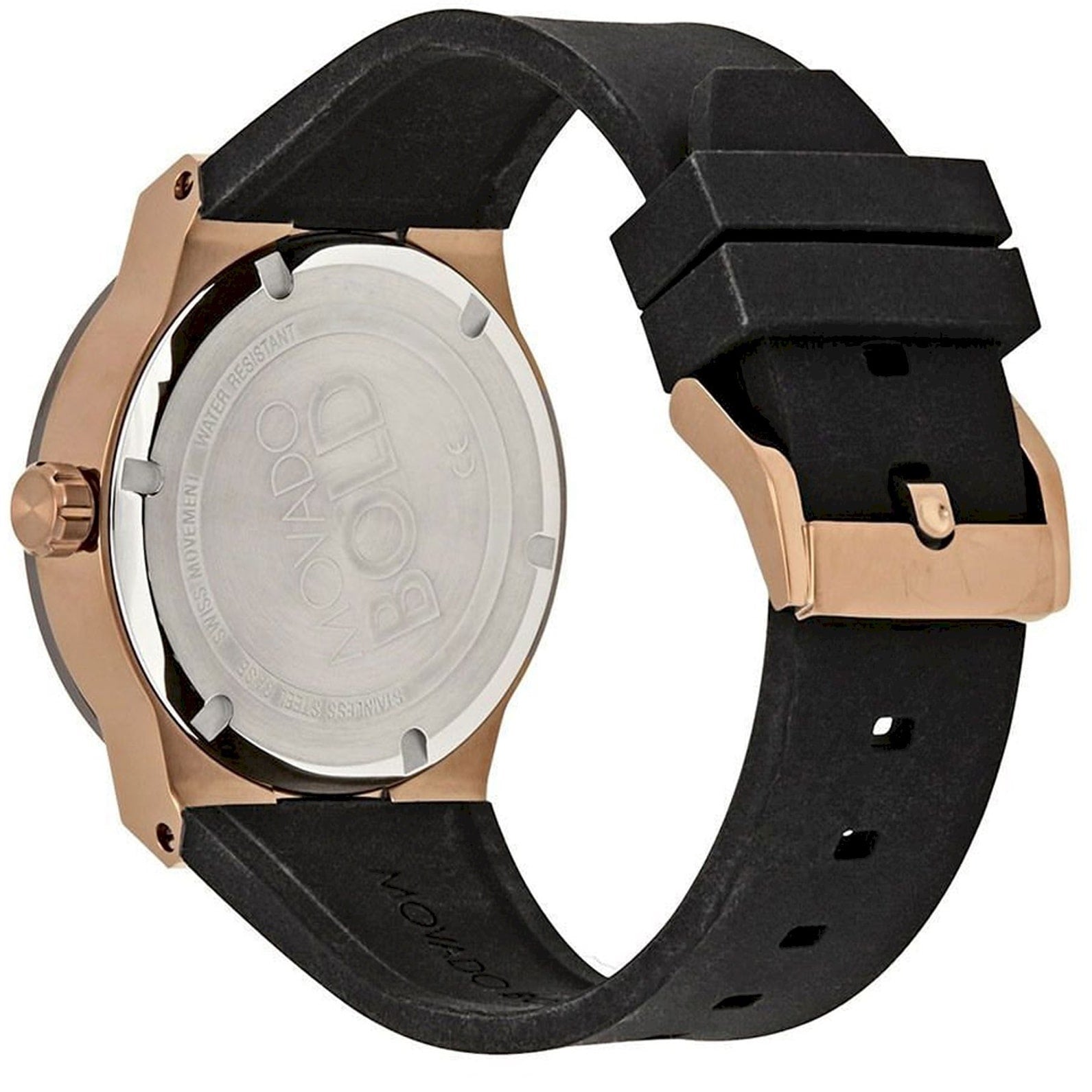  Shop Authentic Movado Bold Fusion Black Dial Black Silicone Strap Watch for Men - 3600622 - Luxxuri