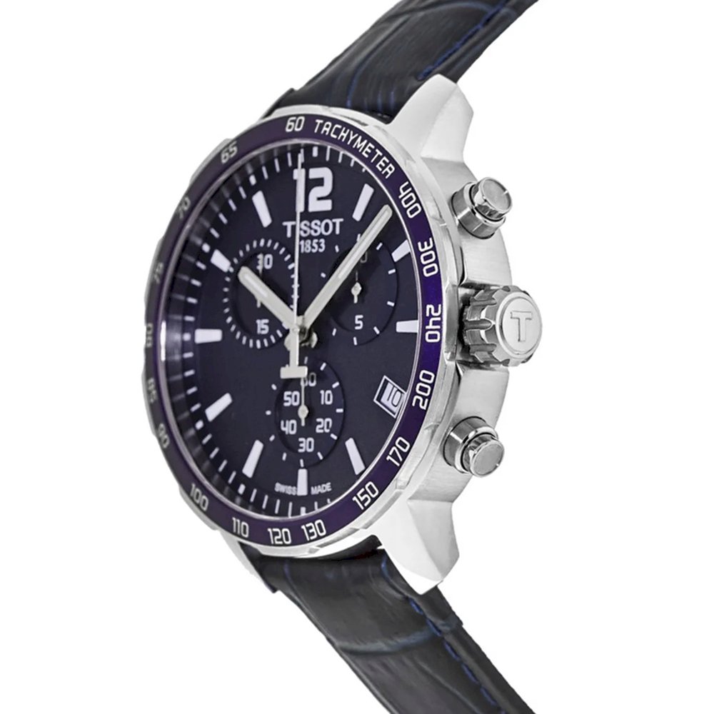  Shop Authentic Tissot T Sport Quickster Chronograph Blue Dial Watch For Men - T095.417.16.047.00 - Luxxuri