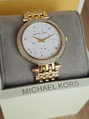  Shop Authentic Michael Kors Darci White Dial Gold Steel Strap Watch for Women - MK3727 - Luxxuri