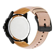  Shop Authentic Michael Kors Ryker Chronograph Black Dial Beige Leather Strap Watch For Men - MK8520 - Luxxuri