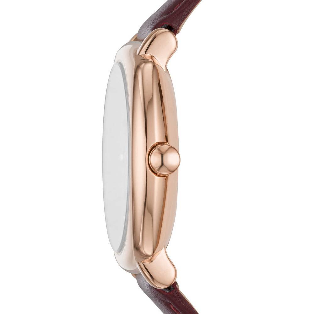  Shop Authentic Marc Jacobs Mandy White Dial Brown Leather Strap Watch for Women - MJ1598 - Luxxuri