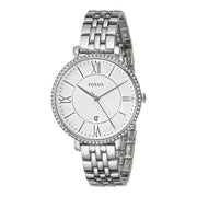  Shop Authentic Fossil Jacqueline White Dial Silver Steel Strap Watch for Women - ES3631 - Luxxuri