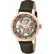  Shop Authentic Fossil Boyfriend Automatic Skeleton Grey Dial Grey Leather Strap Watch for Women - ME3089 - Luxxuri