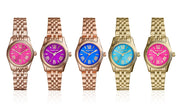  Shop Authentic Michael Kors Lexington Quartz Pink Dial Rose Gold Steel Strap Watch For Women - MK3273 - Luxxuri