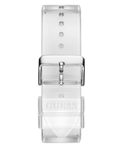  Shop Authentic Guess Phoenix J Balvin White Dial Transparent Silicone Strap Watch For Men - V1051M1 - Luxxuri