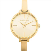  Shop Authentic Michael Kors Jaryn Analog Quartz Gold Dial Gold Steel Strap Watch For Women - MK3546 - Luxxuri
