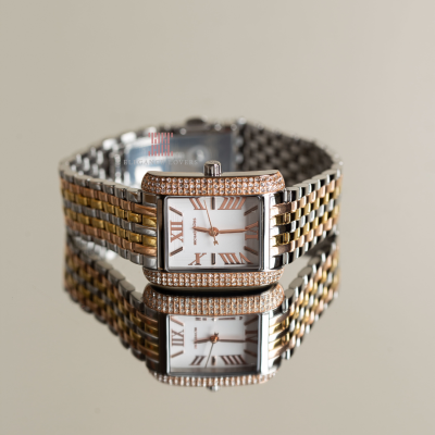  Shop Authentic Michael Kors Emery Three-Hand White Dial Two Tone Steel Strap Watch for Women - MK4744 - Luxxuri