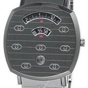  Shop Authentic Gucci Grip Quartz Grey Dial Grey Steel Strap Watch For Men - YA157429 - Luxxuri