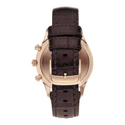  Shop Authentic Emporio Armani Meccanico White Skeleton Dial Brown Leather Strap Watch For Men - AR60005 - Luxxuri