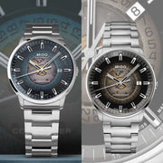  Shop Authentic Mido Commander Automatic Gradient Blue Dial Silver Steel Strap Watch For Men - M021.407.11.411.01 - Luxxuri