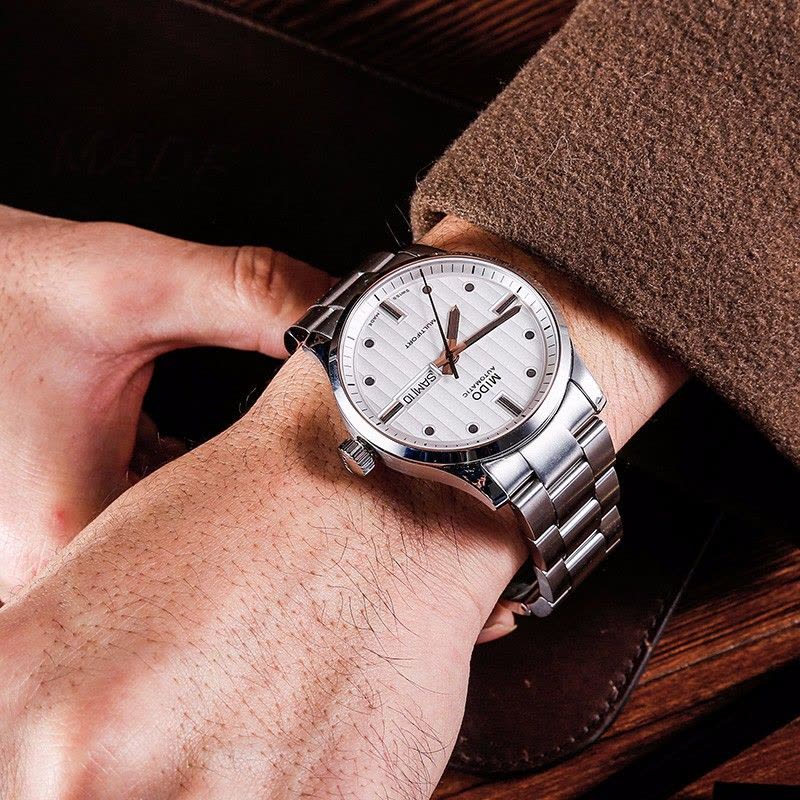 Shop Authentic Mido Multifort Automatic Silver Dial Silver Steel Strap Watch For Men - M005.430.11.031.80 - Luxxuri