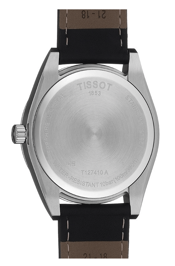  Shop Authentic Tissot Gentleman Black Dial Black Leather Strap Watch For Men - T127.410.16.051.00 - Luxxuri