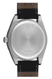  Shop Authentic Tissot Gentleman Black Dial Black Leather Strap Watch For Men - T127.410.16.051.00 - Luxxuri