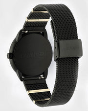  Shop Authentic Calvin Klein Minimal Black Dial Black Steel Strap Watch For Men - K3M524Z1 - Luxxuri