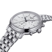  Shop Authentic Tissot Carson Premium White Dial Silver Steel Strap Watch For Men - T122.417.11.011.00 - Luxxuri