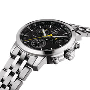  Shop Authentic Tissot PRC 200 Chronograph Black Dial Silver Steel Strap Watch For Men - T114.417.11.057.00 - Luxxuri