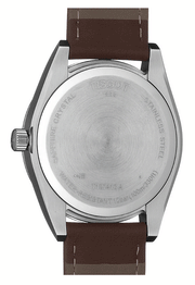  Shop Authentic Tissot Gentleman Silver Dial Brown Leather Strap Watch For Men - T127.410.16.031.00 - Luxxuri