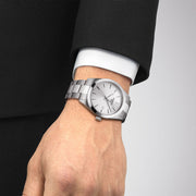  Shop Authentic Tissot Gentleman Silver Dial Silver Steel Strap Watch For Men - T127.410.11.031.00 - Luxxuri