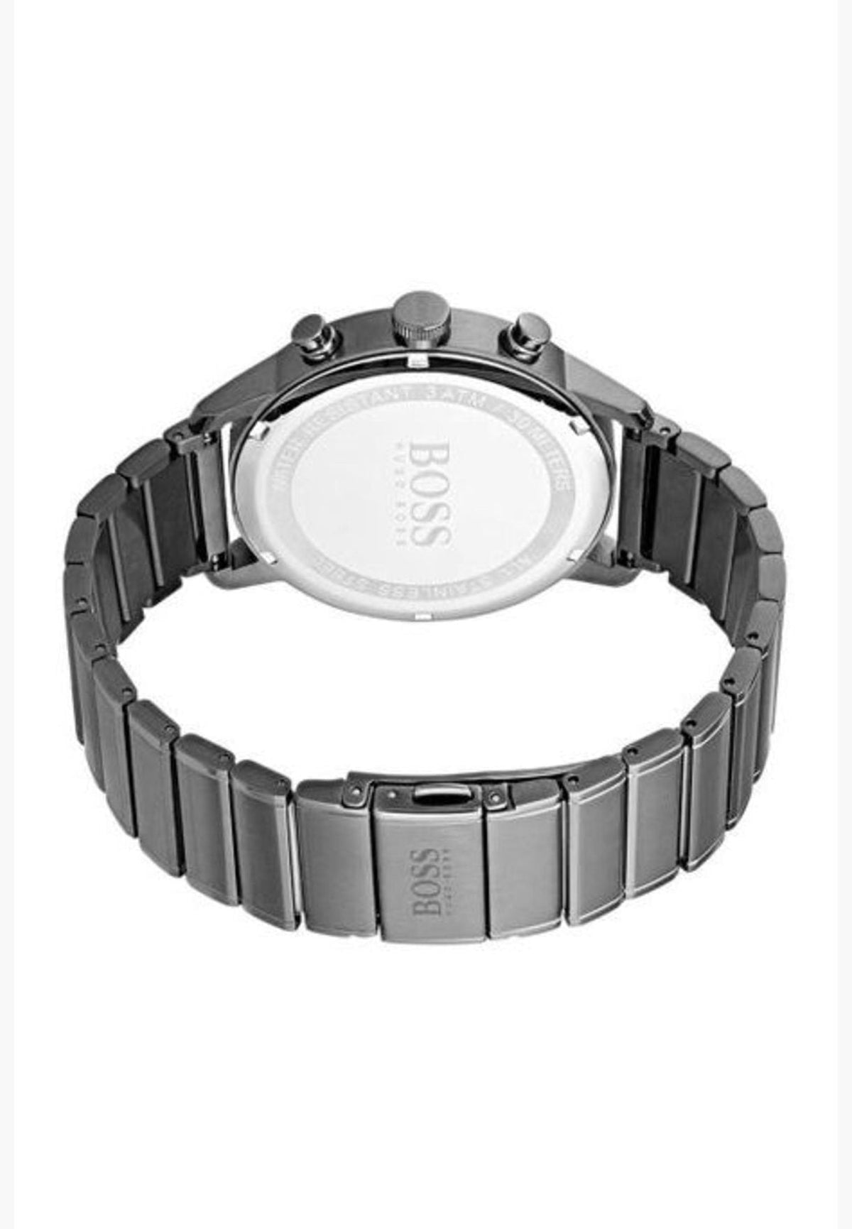 Shop Authentic Hugo Boss Architectural Blue Dial Grey Steel Strap Watch for Men - 1513574 - Luxxuri