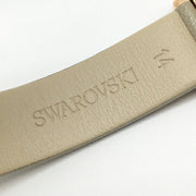  Shop Authentic Swarovski Uptown Crystal Grey Dial Grey Leather Strap Watch for Women - 5547716 - Luxxuri
