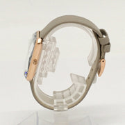  Shop Authentic Swarovski Uptown Crystal Grey Dial Grey Leather Strap Watch for Women - 5547716 - Luxxuri