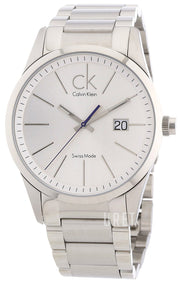  Shop Authentic Calvin Klein Bold White Dial Silver Steel Strap Watch for Men - K2241120 - Luxxuri