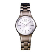  Shop Authentic Calvin Klein Simplicity Silver Dial Grey Steel Strap Watch for Women - K4323620 - Luxxuri