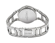  Shop Authentic Calvin Klein Class Black Dial Silver Steel Strap Watch for Women - K6R23121 - Luxxuri