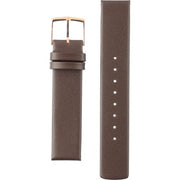  Shop Authentic Calvin Klein Mark White Dial Brown Leather Strap Watch for Women - K3R236G6 - Luxxuri