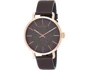  Shop Authentic Calvin Klein Even Grey Dial Brown Leather Strap Watch for Women - K7B236G3 - Luxxuri
