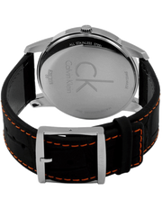  Shop Authentic Calvin Klein City Black Dial Black Leather Strap Watch for Men - K2G211C1 - Luxxuri