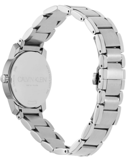  Shop Authentic Calvin Klein City Grey Dial Silver Steel Strap Watch for Women - K2G23161 - Luxxuri