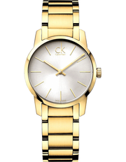  Shop Authentic Calvin Klein City White Dial Gold Steel Strap Watch for Women - K2G23546 - Luxxuri