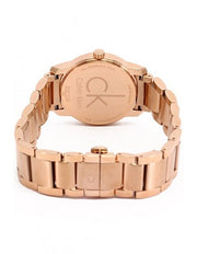  Shop Authentic Calvin Klein City White Mother of Pearl Dial Rose Gold Steel Strap Watch for Women - K2G23646 - Luxxuri